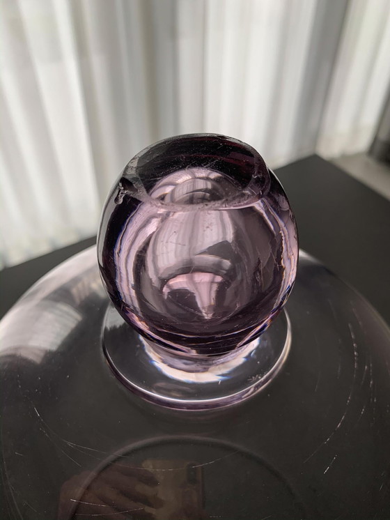 Image 1 of Grote antieke Franse toonbank stolp