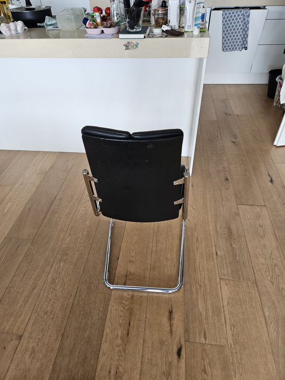 Image 1 of 4x Tecta eetkamerstoelen