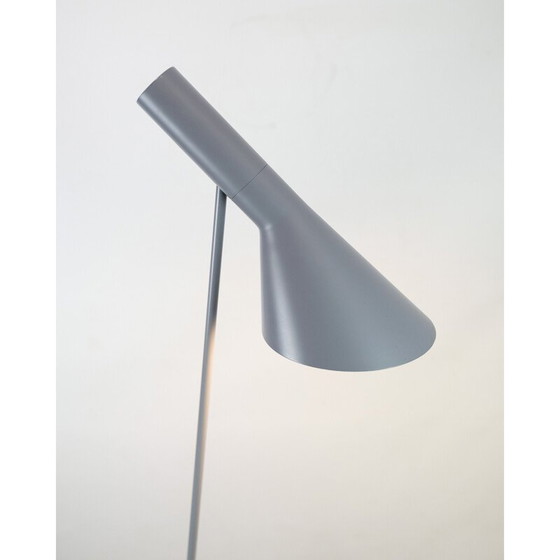 Image 1 of Louis Poulsen" vintage vloerlamp in getrokken staal van Arne Jacobsen, 1957