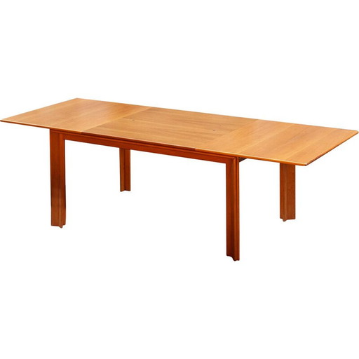 Vintage uittrekbare Mou tafel van Tobia en Afra Scarpa voor Molteni, Italië 1973