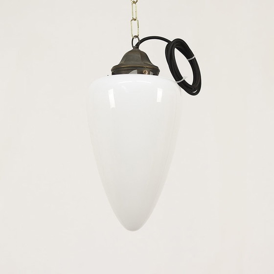 Image 1 of Art Deco Opaline Hanglampen
