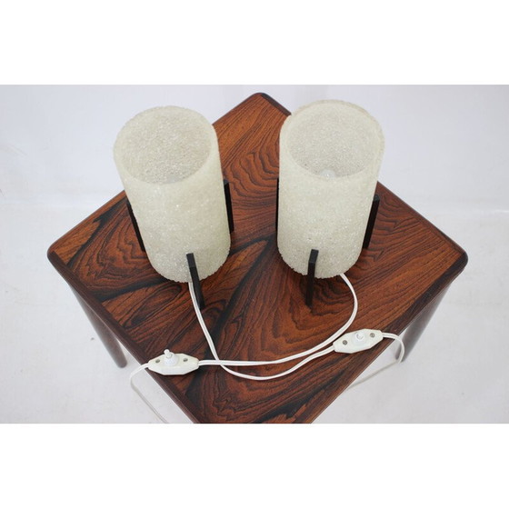 Image 1 of Set van twee vintage tafellampen Duitsland