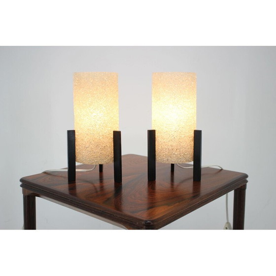 Image 1 of Set van twee vintage tafellampen Duitsland