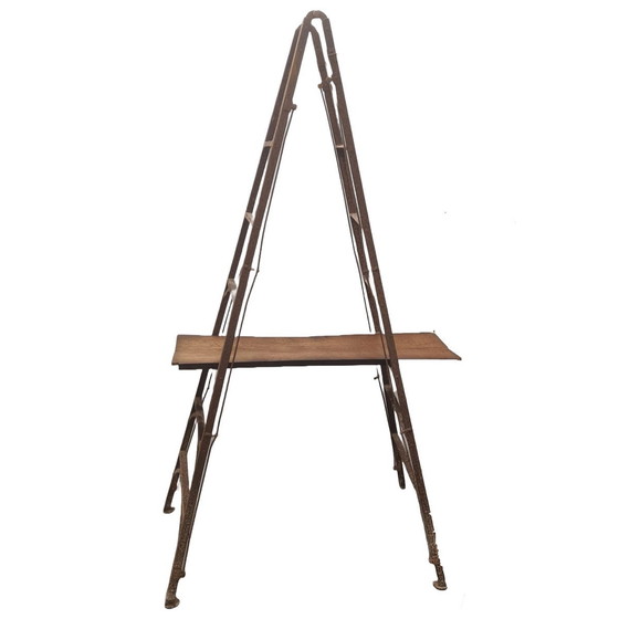 Image 1 of Oude Frans Industriële Metalen Ladder, Begin 20E Eeuw