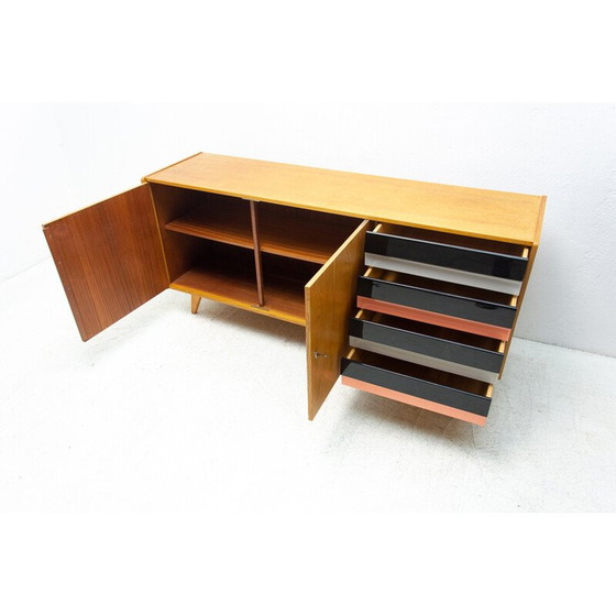 Image 1 of Vintage U-460 beuken dressoir van Jiří Jiroutek voor Interiér Praha, 1960