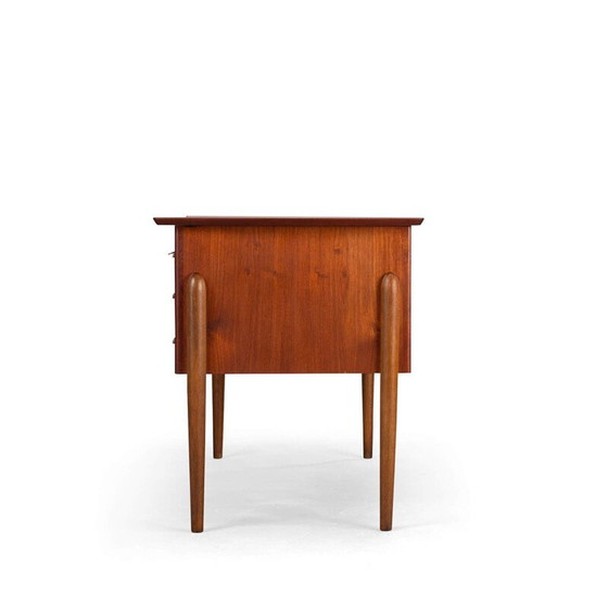 Image 1 of Vintage Deens bureau in teak, jaren 1960