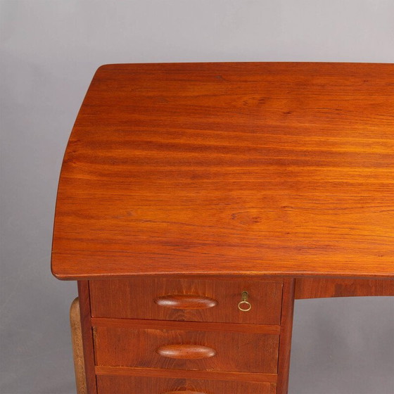 Image 1 of Vintage Deens bureau in teak, jaren 1960