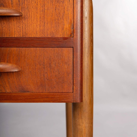 Image 1 of Vintage Deens bureau in teak, jaren 1960