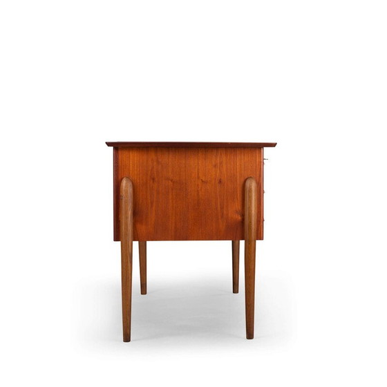 Image 1 of Vintage Deens bureau in teak, jaren 1960