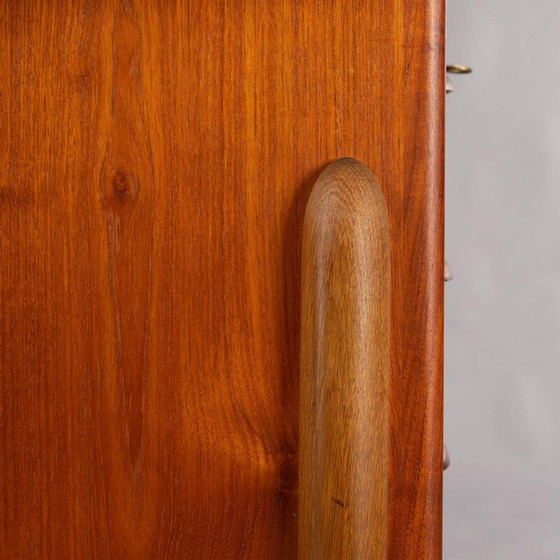 Image 1 of Vintage Deens bureau in teak, jaren 1960