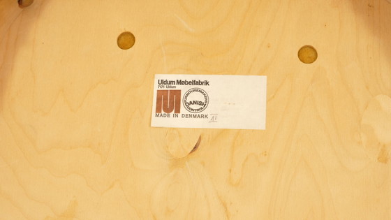Image 1 of Set Van 6 Eetkamerstoelen | Uldum Møbelfabrik | Vintage