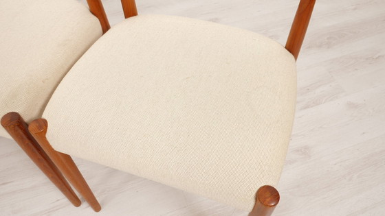 Image 1 of Set Van 6 Eetkamerstoelen | Uldum Møbelfabrik | Vintage