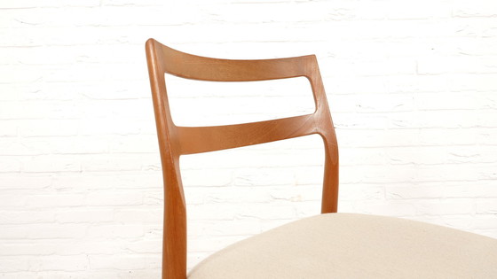Image 1 of Set Van 6 Eetkamerstoelen | Uldum Møbelfabrik | Vintage