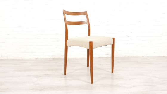 Image 1 of Set Van 6 Eetkamerstoelen | Uldum Møbelfabrik | Vintage