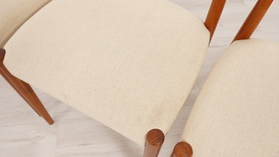 Image 1 of Set Van 6 Eetkamerstoelen | Uldum Møbelfabrik | Vintage