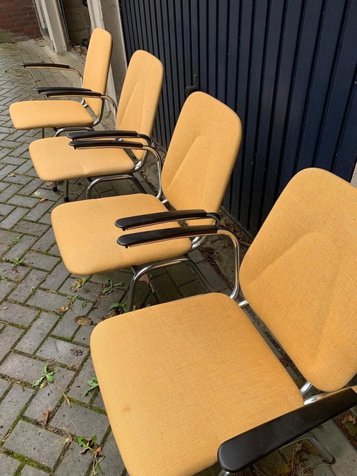 4X Gebroeders De Wit Stoelen