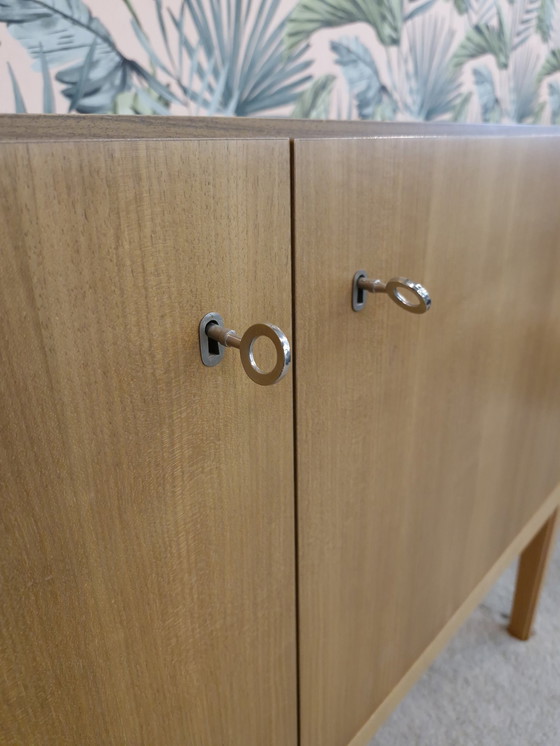 Image 1 of Vintage Dressoir / Platenkastje Blond 70S

 