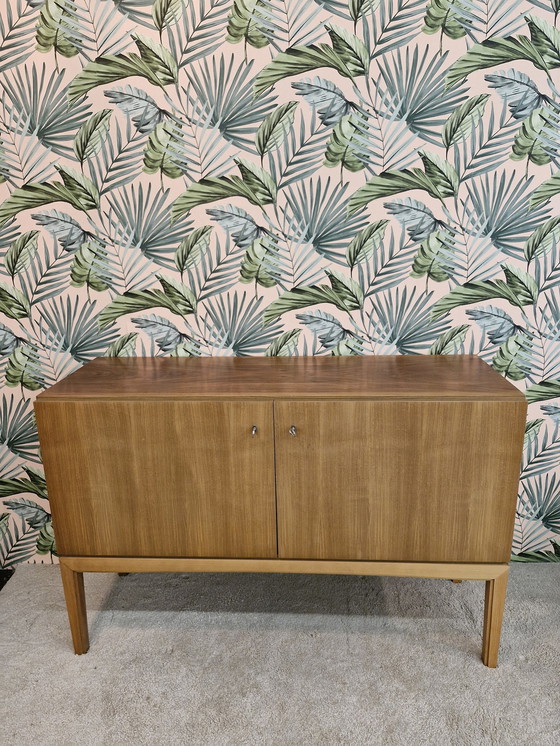 Image 1 of Vintage Dressoir / Platenkastje Blond 70S

 