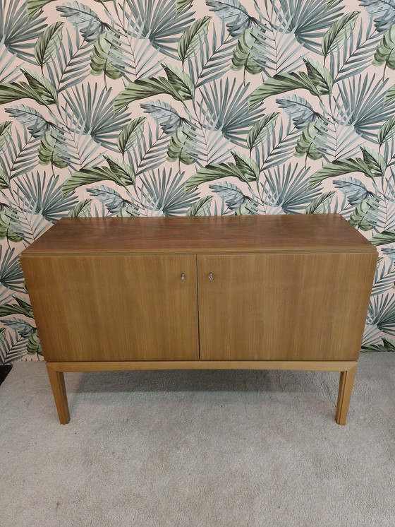 Image 1 of Vintage Dressoir / Platenkastje Blond 70S

 