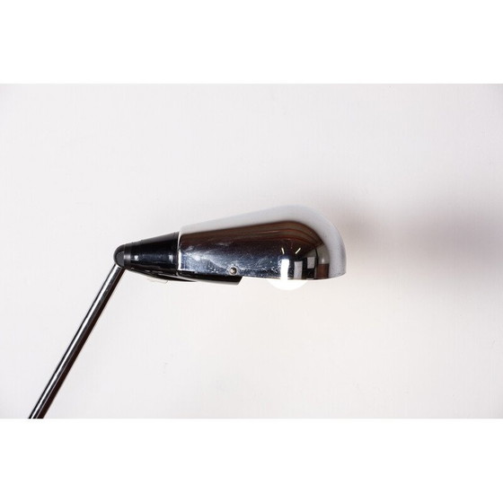 Image 1 of Vintage kantelbare chromen bureaulamp van Marina Malabotti, Italië 1960