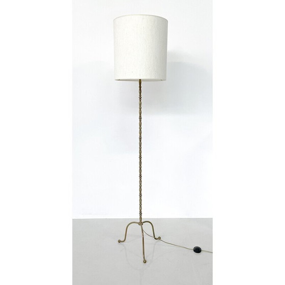 Image 1 of Vintage messing vloerlamp, 1940