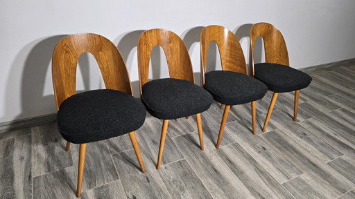 Eetkamerstoelen van Antonin Suman, set van 4