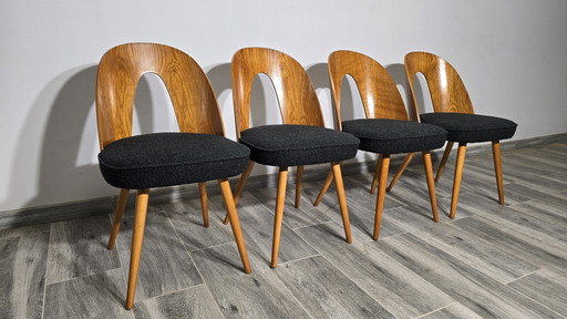 Eetkamerstoelen van Antonin Suman, set van 4