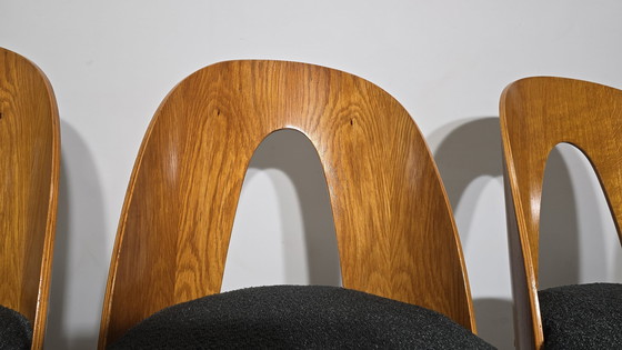 Image 1 of Eetkamerstoelen van Antonin Suman, set van 4