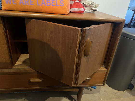 Image 1 of Mid Century Dressoir van teakhout