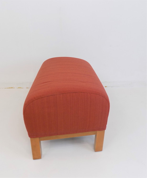 Image 1 of Giorgetti door Umberto Asnago New Gallery Fauteuil + Ottoman