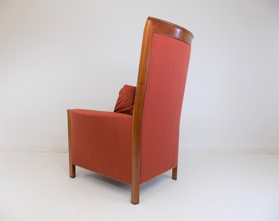 Image 1 of Giorgetti door Umberto Asnago New Gallery Fauteuil + Ottoman