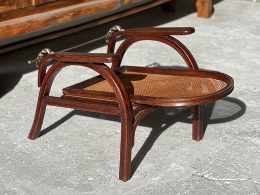 Morris Verstelbare Fauteuil Door Otto Prutscher Voor Thonet