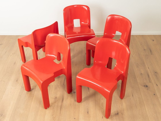 Image 1 of  4867 Stoelenset, Joe Colombo Voor Kartell