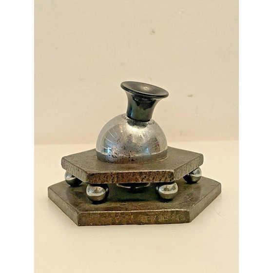 Image 1 of Vintage papierpers van gehamerd smeedijzer