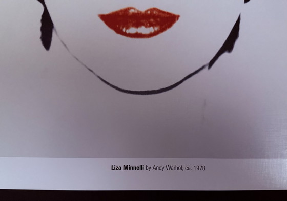 Image 1 of Andy Warhol: “Liza Minnelli, 1978”.