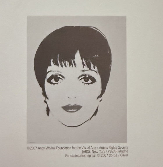 Image 1 of Andy Warhol: “Liza Minnelli, 1978”.