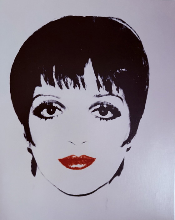 Image 1 of Andy Warhol: “Liza Minnelli, 1978”.