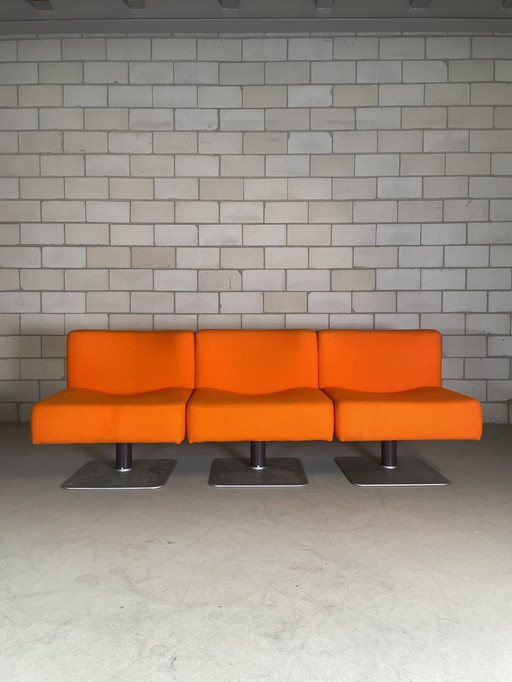 Mauser System 350 Lounge Sofa By Herbert Hirche