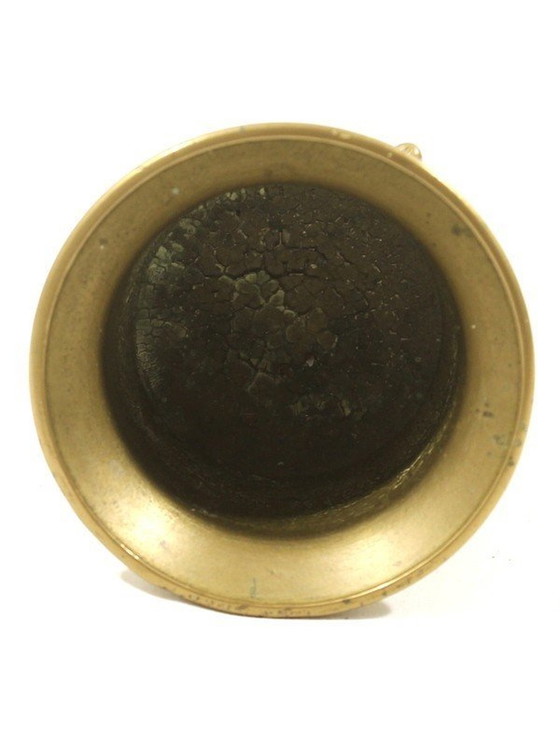 Image 1 of Bronzen Vijzel Met Stamper