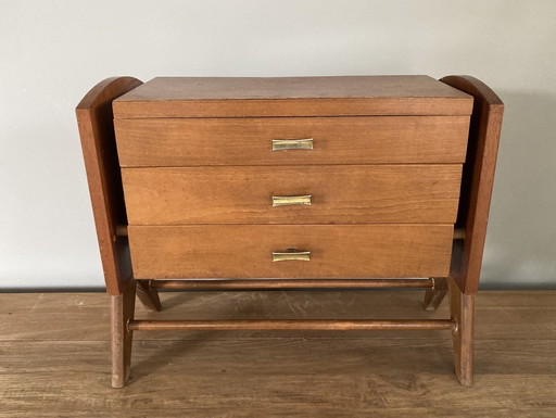 Vintage Mid-Century Fourniturenkast