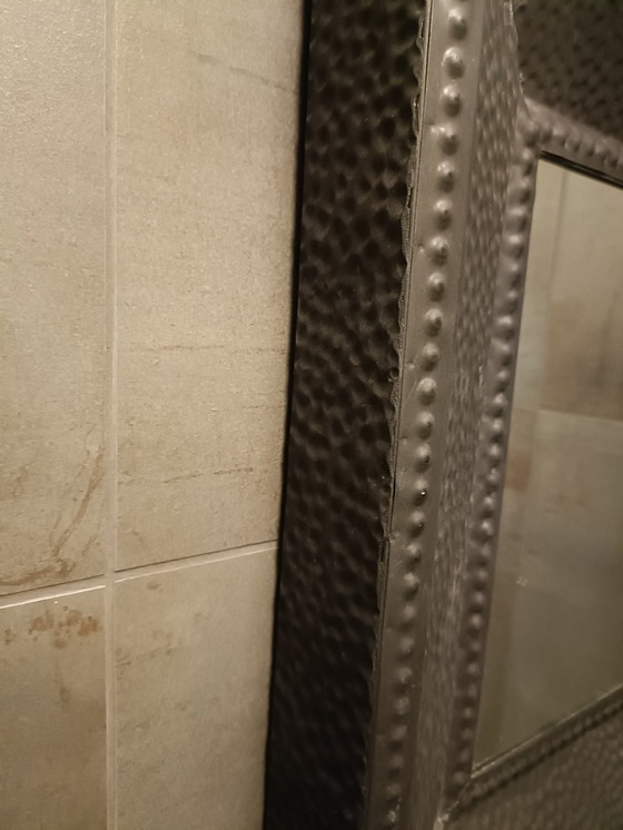 Image 1 of Zwarte Metalen Spiegel 