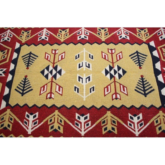 Image 1 of Vintage omkeerbaar wollen vloerkleed, 1960