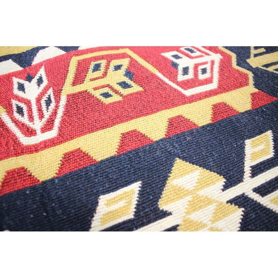 Image 1 of Vintage omkeerbaar wollen vloerkleed, 1960