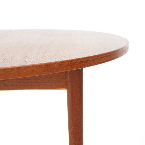 Image 1 of Vintage "Malta" uitschuifbare teakhouten eettafel door Hugo Troeds, Zweden 1960