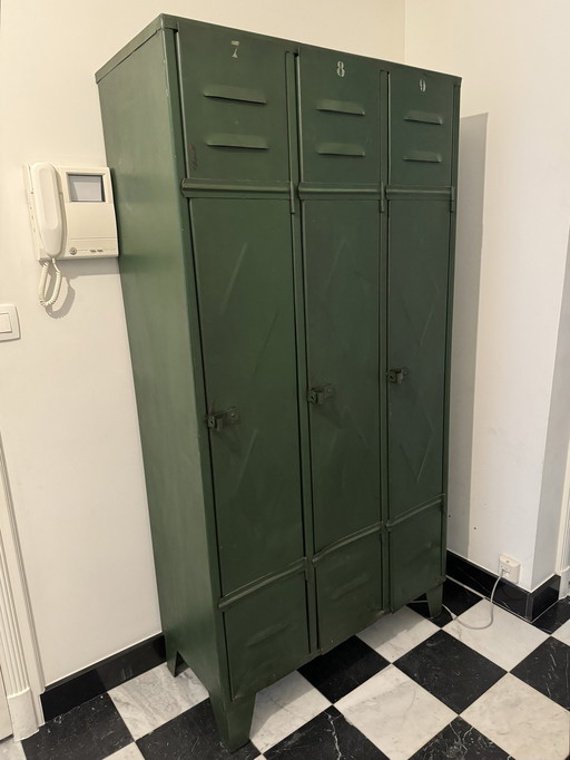 Vintage Groene Locker