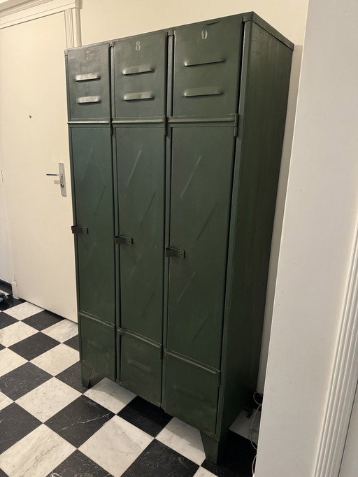 Vintage Groene Locker