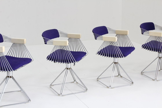 Image 1 of 4 X Rudi Verelst Delta Eetkamer Stoelen Novalux