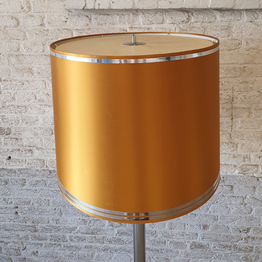 Leclair & Schäfer Vloerlamp Xl - Chroom - Goud/Geel