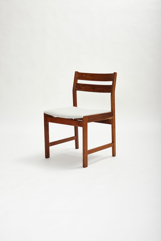 Image 1 of Set van vier eetkamerstoelen, ontworpen door Kurt Østervig voor KP Møbler, Denemarken, jaren 1960.