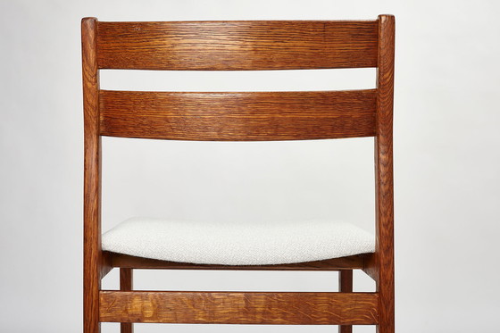 Image 1 of Set van vier eetkamerstoelen, ontworpen door Kurt Østervig voor KP Møbler, Denemarken, jaren 1960.